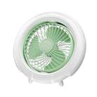 Night Light Desktop Folding Fan Outdoor Camping Hanging Mini Fan, Color: Green Basic - 1