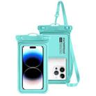 For 6.9-Inch Phone Outdoor Swimming Touch Screen Floating IPX8 30m Waterproof Bag(Green) - 1