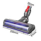 For Dyson V7 / V8 / V10 / V11 Vacuum Cleaner Soft Velvet Roller Direct Drive Brush Head - 3