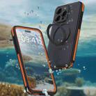 For IPhone 15 Pro Max TELESIN P4-WTP-02 IP68 Waterproof Case Dustproof Diving Magsafe Magnetic Protective Case - 2