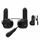 TWVC Motorcycle Bluetooth Headset Wireless Stereo Moto Helmet Headphones With Thick Clip Base - 1