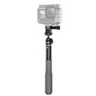 TELESIN WSS-001 65.4cm Aluminum Alloy Waterproof Ball Head Selfie Stick Diving Shooting Sports Camera Extension Stick - 1