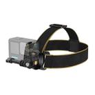 Universal Action Camera Magnetic Quick-Release Head Strap Mount Headband - 1