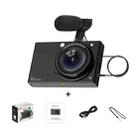 High-Definition CCD Digital Camera 64 Million WiFi Card Camera, Color: Black + Microphone - 1