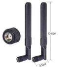 4 In 1 2.4GHz / 5.8GHz 8dBi RP-SMA Wireless Network Card WIFI Adapter Antenna Extension Cable - 2