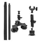 For Insta 360 ONE X / X2 / X3 / X4 Car Top Suction Cup Selfie Stick Bracket, Model: Set 4 - 1