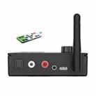 Bluetooth 5.4 Receiver Digital To Analog Card U Disk Converter Adapter With Remote Control(Fiber Optic Conversion) - 1