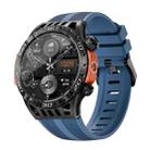 LOKMAT ZEUS6 PRO 1.46-Inch IP68 Waterproof SOS Flashlight Bluetooth Smart Watch(Blue) - 1