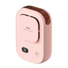 HX-150A Outdoor Digital Display Silent USB Charging Bladeless Waist Hanging Neck Fan(Pink) - 1