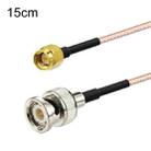 15cm SMA Male To BNC Male RG316 Coaxial RF Adapter Cable - 1
