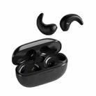 OWS Sleep Bluetooth Earphones With Charging Compartment, Color: Black Wihout Silicone Case - 1