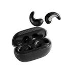 OWS Sleep Bluetooth Earphones With Charging Compartment, Color: Black Wih Silicone Case - 1