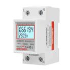 SINOTIMER  DDS6619 80A 230V Din Rail Single Phase Energy Meter Voltage Current Power Meter With Backlight  - 3
