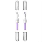 2pcs 3-in-1 Multi-purpose Bluetooth Earphone Cleaning Pen Keyboard Cleaning Brush(Purple) - 1