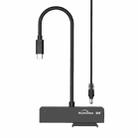 Blueendless US35 USB3.0 To SATA Adapter 2.5 / 3.5-Inch Hard Drive SSD Reader, Spec: Type-C 12V2A - 1