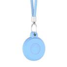 For Airtag Pet Plastic Waterproof Tracker Protective Case(Blue) - 1