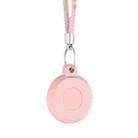 For Airtag Pet Plastic Waterproof Tracker Protective Case(Pink) - 1