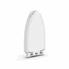 Paste Eearphone Storage Folding Opening Closing Bracket(White) - 1