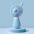 Cute Cartoon Handheld Small Fan Mini Portable USB Charging Fan, Size: Deer(Blue) - 1
