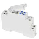 SINOTIMER TM610-2 220V 18mm Width Weekly Programmable Digital Timer Switch - 2