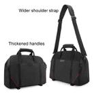 Cwatcun D109 Portable Casual Waterproof Multi-Function Camera Storage Photography Bag, Color: Large Black - 2