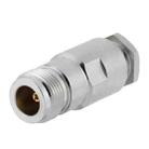 N Female Crimp RF Connector For RG8 / LMR400 / RG213 Cable - 1