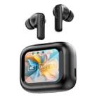 LY30 Full-color Touch Screen ANC+ENC Noise Reduction Wireless Bluetooth Earphones(Black) - 1