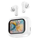 LY30 Full-color Touch Screen ANC+ENC Noise Reduction Wireless Bluetooth Earphones(White) - 1
