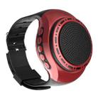 U6 Watch-shaped Wearable Bluetooth Speaker Selfie Sports Smart Speaker(Red) - 1