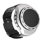 U6 Watch-shaped Wearable Bluetooth Speaker Selfie Sports Smart Speaker(Silver) - 1