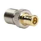 SMB Female To F Female Connector RF Coaxial Adapter - 1