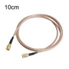 10cm SMB Female To SMB Female RG316 Coaxial Cable Jumper - 1