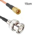 15cm RF Coaxial Cable BNC Male To SMB Female RG316 Adapter Extension Cable - 1