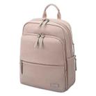 Bopai 62-70625 Large-capacity Casual Business Laptop Backpack(Apricot) - 1