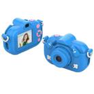 DC501 2.0-Inch 4X Zoom HD Digital Camera Mini Children Photography Camera, Color: Blue - 1