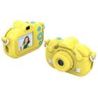 DC501 2.0-Inch 4X Zoom HD Digital Camera Mini Children Photography Camera, Color: Yellow - 1