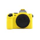 For Nikon Z50II Smooth Surface Camera Protective Silicone Case(Yellow) - 1
