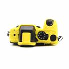 For Nikon Z50II Smooth Surface Camera Protective Silicone Case(Yellow) - 3
