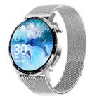 F207 Smart Watch 1.35-Inch Narrow Edge Screen Supports Bluetooth Calls / 24H Health Monitoring / 150+ Sports Modes, Color: Silver Milan - 1