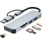 USB 3.0 + USB-C / Type-C Hub USB Splitter With 5 Ports USBx3+SD/TF - 1