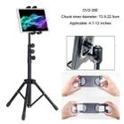 1.6m Adjustable Tablet Stand Floor-Standing Retractable Mobile Phone Tripod, Model: 306(With Cloth Bag) - 2