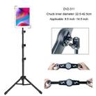 1.6m Adjustable Tablet Stand Floor-Standing Retractable Mobile Phone Tripod, Model: 311(With Cloth Bag) - 2