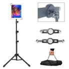 1.6m Adjustable Tablet Stand Floor-Standing Retractable Mobile Phone Tripod, Model: 312(With Cloth Bag) - 1