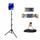 1.6m Adjustable Tablet Stand Floor-Standing Retractable Mobile Phone Tripod, Model: 316(With Cloth Bag) - 1