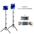 1.6m Adjustable Tablet Stand Floor-Standing Retractable Mobile Phone Tripod, Model: 316(With Cloth Bag) - 2