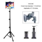 1.6m Adjustable Tablet Stand Floor-Standing Retractable Mobile Phone Tripod, Model: 303(With Cloth Bag+Sheep Head Phone Clamp) - 2