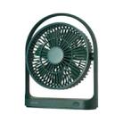 JisuLife FA19 4000mAh Wireless Rechargeable Desktop Mini Fan Silent Portable Fan(Green) - 1