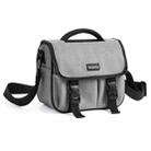 Baona BN-H017 Photography SLR / Micro Single Cross-Body Camera Storage Bag, Color: L Gray - 1