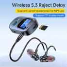 Bluetooth 5.3 Audio Adapter Receiver Transmitter MP3 Player Supports Wired Headset / TF Card - 2