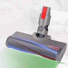 For Dyson V7 / V8 / V10 / V11 Vacuum Cleaner Floor Brush Head with Green LED Light - 1